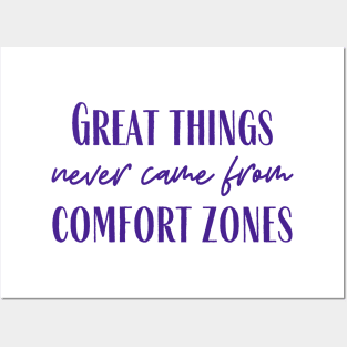 Comfort Zones Posters and Art